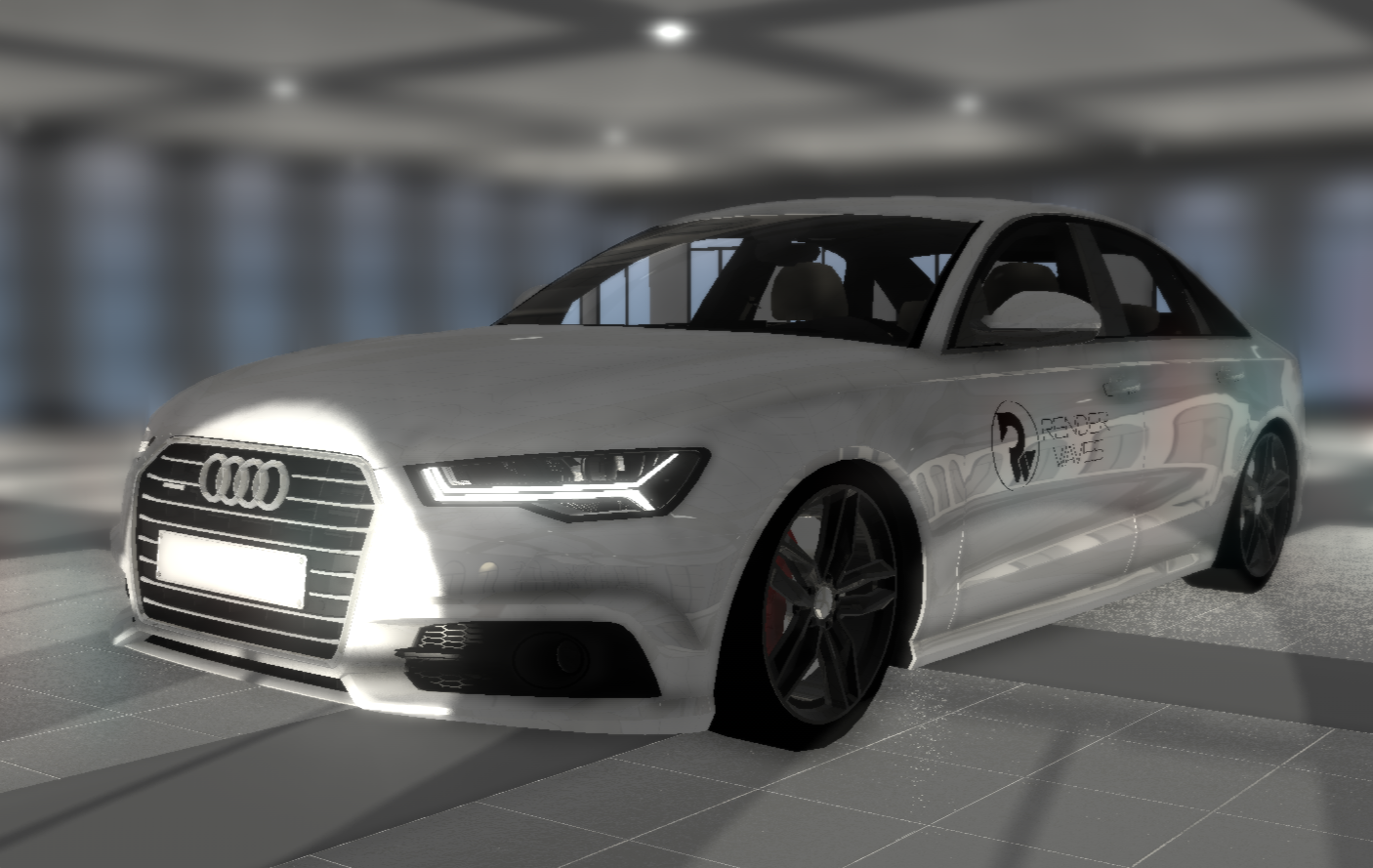 Carpaint shader rendering for Automotive client