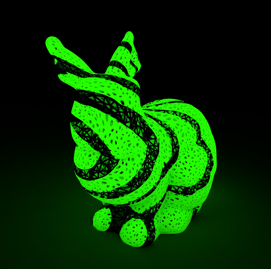 CGI Abstract Bunny II