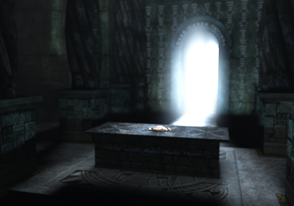 Old 2007 Fantasy Scene Render