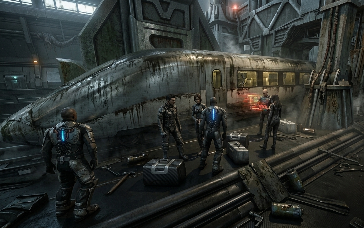 Dead Station - Render